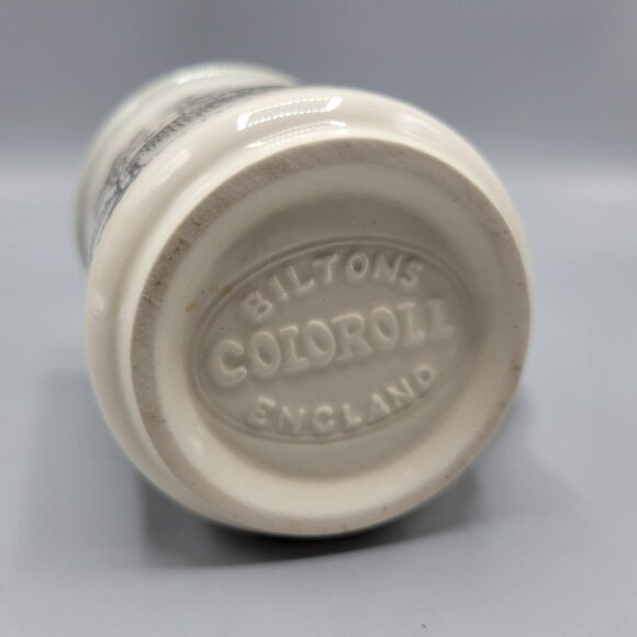 Biltons Coloroll English Village Scene Ceramic Mug Embossed Stoneware England - Picture 6 of 8